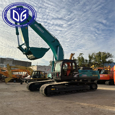 kwaliteit  Sturdy Workhorse Sk350 Used Kobelco 35 Ton Excavator All Weather Performance fabriek