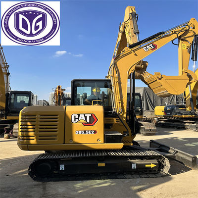 Gebruikte CAT 305 Caterpillar 5Ton Hydraulische mini graafmachine, 88% Nieuw, voldoende voorraad, welkom om te kopen