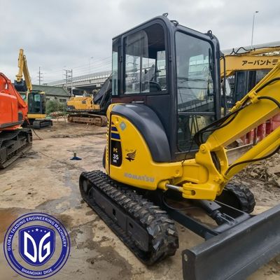 Gebruikersvriendelijk PC35 Gebruikte Crawler Excavator 95 Nieuwe Mini Komatsu Excavator 3.5t