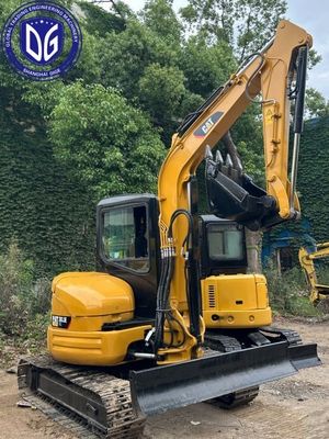 Gebruikte CAT 303.5E 3,5 ton Caterpillar mini graafmachine,90% Nieuw, huishoudelijke mini gebruikte graafmachine