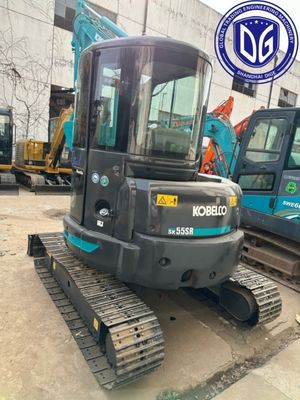Geavanceerde Sk55 Gebruikte Kobelco 5.5t graafmachine met krachtig voortstuwingssysteem
