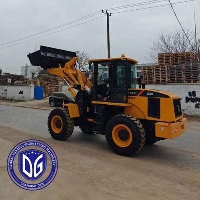 Voorste laadmachine 835 Gebruikte Liugong-ladingmachine krachtige gebruikte laadmachine