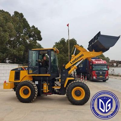 Voorste laadmachine 835 Gebruikte Liugong-ladingmachine krachtige gebruikte laadmachine