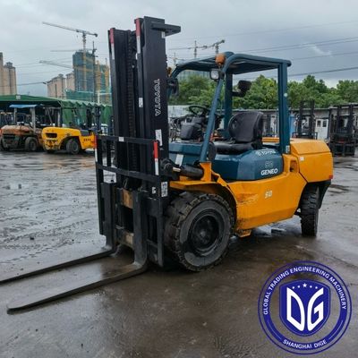 5 ton gebruikte Toyota vorklift origineel uit Japan Toyota vorklift tweedehands