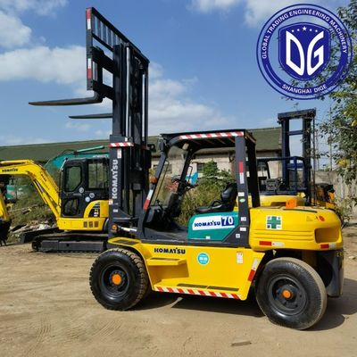 7t FD70 Gebruikte Komatsu vorklift Krachtige Gebruikte vorklift Hydraulisch
