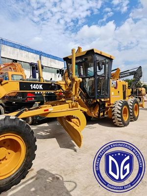 140k Caterpillar Gebruikte Grader Krachtige Hydraulische Machine