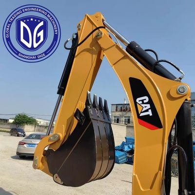 Oorsprong Japan CAT420F Gebruikte Caterpillar Backhoe Loader CAT420F Backhoe Loader tweedehands Caterpillar Backhoe Loader CAT420