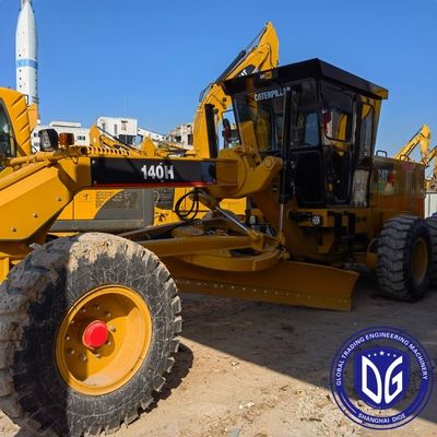 Gebruikte CAT 140H Hoog efficiëntie 95% New Origin Japan Grader Met hoge prestaties