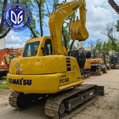 PC60-7 Gebruikte Komatsu graafmachine Mini Komatsu graafmachine