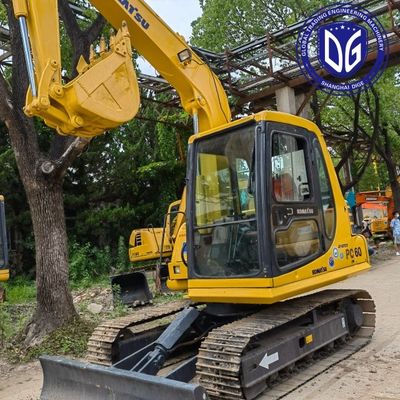 PC60-7 Gebruikte Komatsu graafmachine Mini Komatsu graafmachine