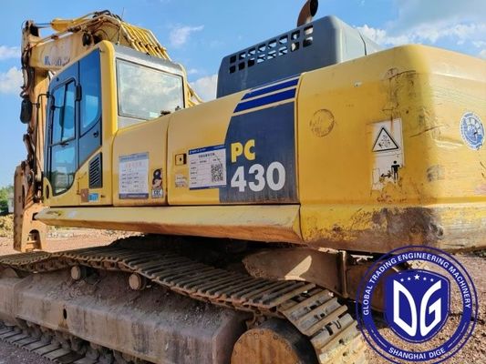 Eenvoudige werking PC430 Gebruikte kruiper mini komatsu graafmachine