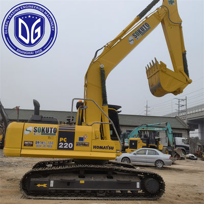 20 ton graafmachine Gebruikte graafmachine Oorsprong Japan PC220-8 Gebruikte Komatsu graafmachine