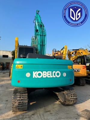 Hoog aanpasbare Sk140 Gebruikte Kobelco-graafmachine 14t met laag energieverbruik