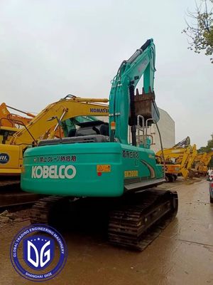 Precision Sk200 Gebruikte Kobelco 20t graafmachine met hoogwaardig hydraulisch systeem