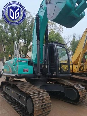 20 ton graafmachine Sk200 Gebruikte Kobelco graafmachine met hoogwaardig hydraulisch systeem