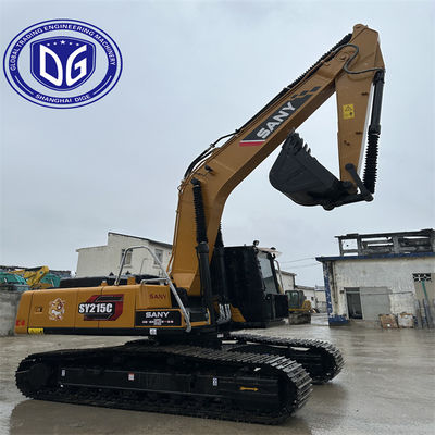 Gebruikte Sany SY135 13,5Ton Hydraulische graafmachine Meerdere werkwijze selectie