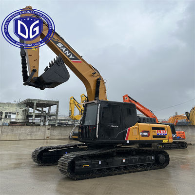 Gebruikte Sany SY135 13,5Ton Hydraulische graafmachine Meerdere werkwijze selectie