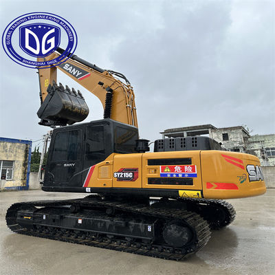 Gebruikte Sany SY135 13,5Ton Hydraulische graafmachine Meerdere werkwijze selectie