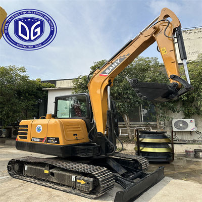 Sany Sy55C Gebruikte 5,5 ton graafmachine met snelstartmotor en helder scherm