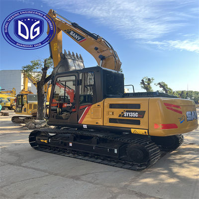 Oorsprong China SY135 Gebruikte Sany Excavator SY135 Excavator Tweedehands Sany Excavator SY135