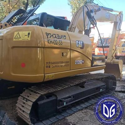 Responsive 312D Gebruikte rups 12 ton graafmachine met geluidsreductie