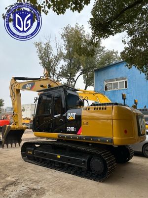 Gebruikte CAT320D Caterpillar Crawler Excavator, klassiek model, rijke inventaris, welkom om te kopen.