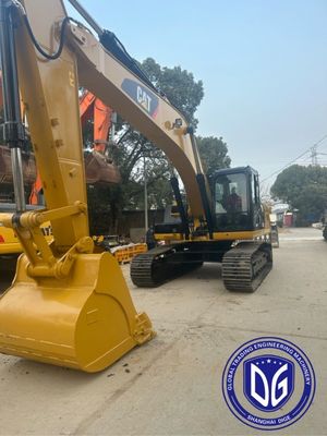 Snijrand Gebruikte Caterpillar 329D graafmachine 29T Met gladde hydraulische werking