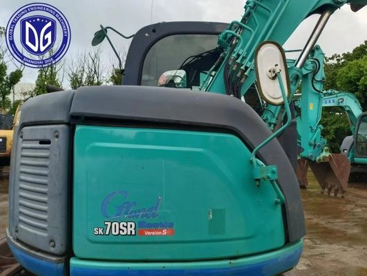 0.35m3 Bucket Capacity Kobelco kleine graafmachine met een maximale graafdiepte van 4160mm