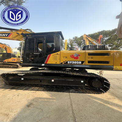 Sany SY305 30.5T Gebruikte Hydraulische Gebruikte Graafmachine Geavanceerd emissiebeheersysteem