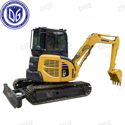Hydraulische Komatsu PC55 graafmachine 4D88E-6 Motormodel en duurzame constructie voor zwaar werk