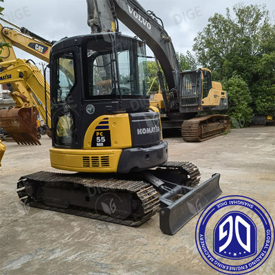 Gebruik de kracht van de Komatsu PC55 graafmachine voor uw bouwprojecten