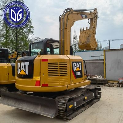 Geavanceerde hydraulica voor precisie 308E2 Gebruikte rups 8ton graafmachine