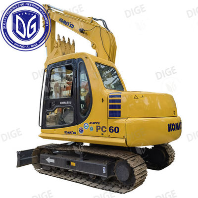 USED PC60 graafmachine met geavanceerde hydraulische systemen