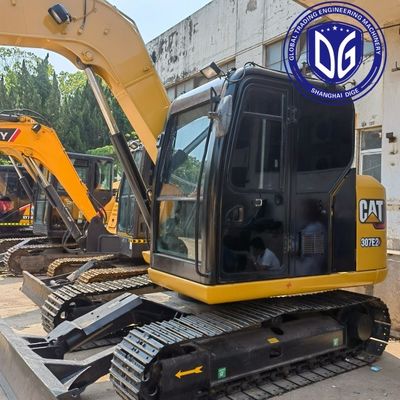 307E2 Gebruikte graafmachine voor rupsen 7 ton