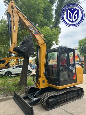 Gebruikt 306E 6T Caterpillar Crawler Mini Excavator Quick Response Control System