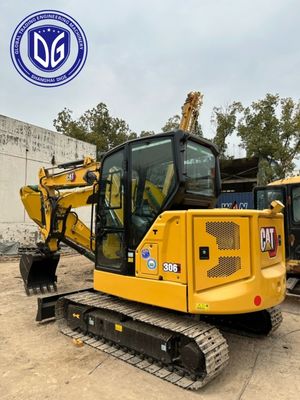 Gebruikte CAT 306GC nieuwste Caterpillar model 6 ton mini graafmachine met goede kwaliteit, te koop
