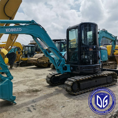 SK55 5,5 ton Kobelco mini gebruikte graafmachine met goede kwaliteit en uitstekende functie te koop