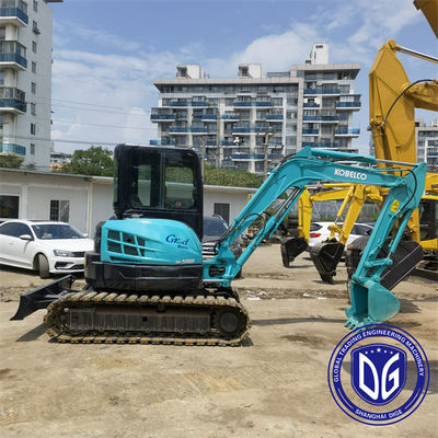 SK55 5,5 ton Kobelco mini gebruikte graafmachine met goede kwaliteit en uitstekende functie te koop