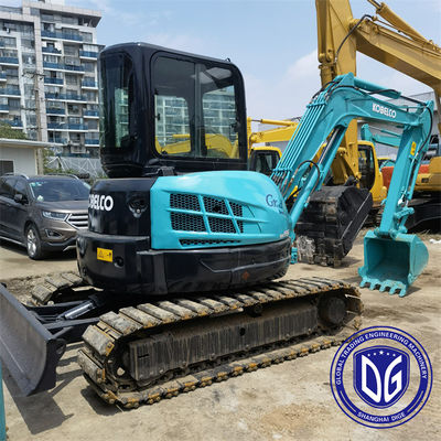 SK55 5,5 ton Kobelco mini gebruikte graafmachine met goede kwaliteit en uitstekende functie te koop