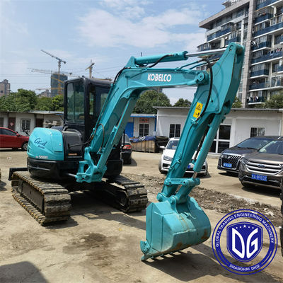 SK55 5,5 ton Kobelco mini gebruikte graafmachine met goede kwaliteit en uitstekende functie te koop