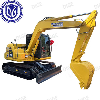 USED PC70 graafmachine met geavanceerde hydraulische systemen