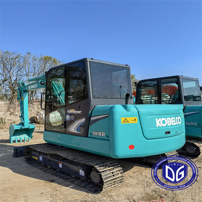 Gebruikte Kobelco SK60 6Ton Gebruikte Crawler Graafmachine In goede staat