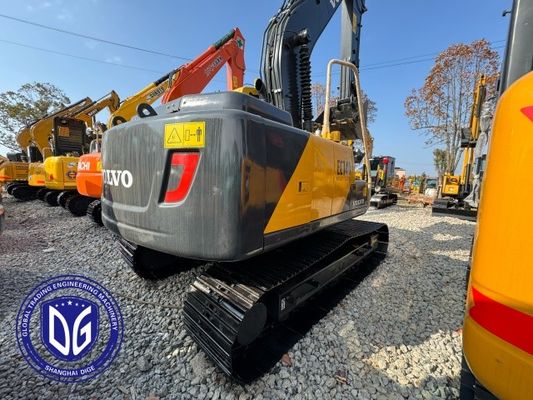 Ec140 14 ton Gebruikte Volvo graafmachine met efficiënt koelsysteem