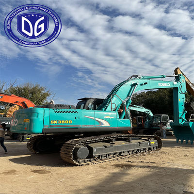 SK200D Japan Tweedehands Kobelco-graafmachines 20 ton Grote mijnbouwgraafmachine