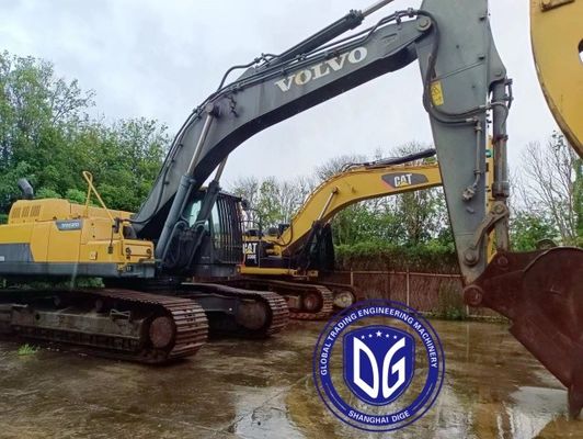 Ec380DL 38 ton Gebruikte Volvo graafmachine met geavanceerd emissiebeheersysteem