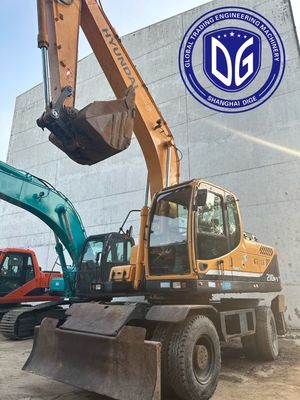 Superduurzame R210w-9 21t Gebruikte Hyundai graafmachine met efficiënte werking
