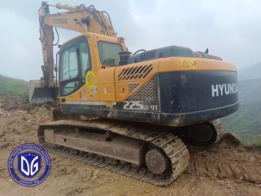 20 ton graafmachine Gebruikt Hyundai model 225LC-9T wielgraafmachine in goede staat