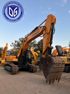 R520LC-9Vs Gebruikte Hyundai Hydraulische graafmachine met efficiënt koelsysteem