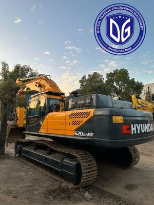 Gebruikte Hyundai 520 52Ton Grote Crawler Hydraulische Graafmachine, slechts 1 Eenheid beschikbaar