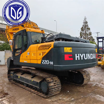 Gebruikte Hyundai 22 ton graafmachine 220LC-9S Hydraulische kruipergraafmachine